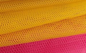 Colour Full Hard Cancan Net Fabric