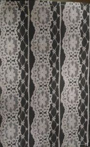Designer Panel Lace Net Dupatta Fabric