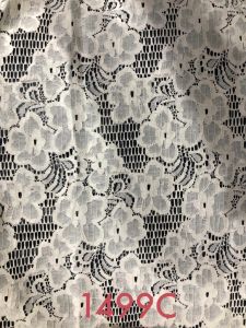 Elegant Cotton Floral Lace Net Fabric