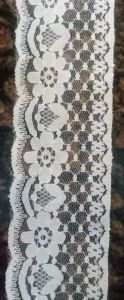 Floral Nylon Lace Border Trim