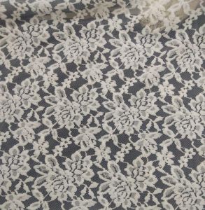 Ginza Heavy Floral Lace Net Fabric