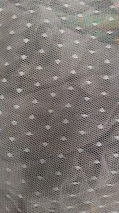 Micro Dot Pattern Polyester Net Fabric