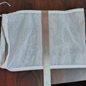 Plain Mesh Drawstring Net Bag Fabric