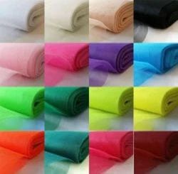 Plain Soft Maharani Net Fabric Roll