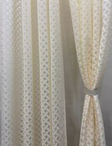 Premium Woven Designer Curtain Fabric for Home Furnishing