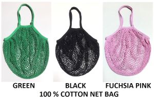 Reusable Cotton Mesh Shopping Net Bag
