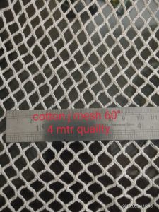 Wide Cotton J-Pattern Mesh Net Fabric
