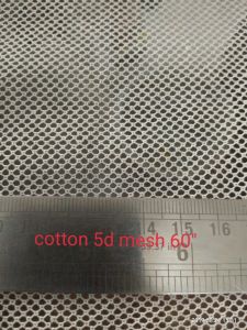 Wide Cotton Round Mesh Net Fabric