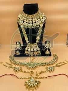Gold Plated Kundan Bridal Set