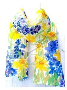 Hand Painted Silk Scarve