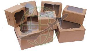 Kraft Paper Window Box