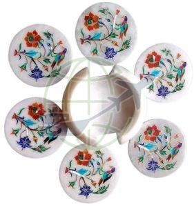 Marble Inlay Coaster