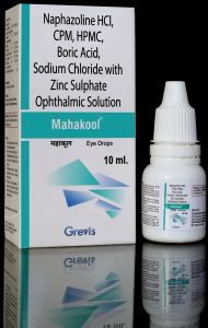Mahakool Naphazoline HCL, Cpm, Hpmc, Boric Acid Sodium Chloride Zinc Sulphate Eye Drops