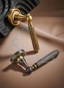 Antique Brass Door Lever Handle