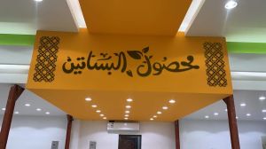 Acrylic Cut Letter Arabic Wall Sign Board