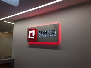 Corporate Office & Reception Branding Signage Service