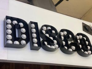 Metal LED Marquee Alphabet Letter Sign Board