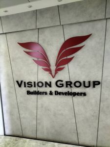 Premium 3D Acrylic Logo Office Branding Sign Board