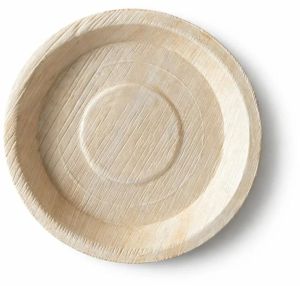 12 Inch Deep Round Areca Leaf Plate