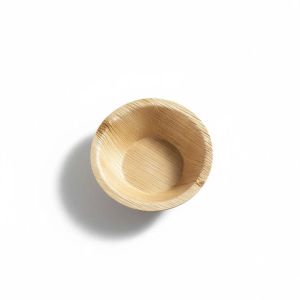 5 Inch Areca Leaf Round Bowl