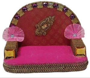 Handmade Designer Laddu Gopal Singhasan