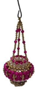 Multicolor Handcrafted Moti Handi for Laddu Gopal Ji