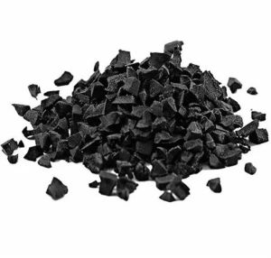 Black Rubber Granules