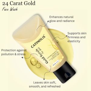 100ml Catinolis Gold Scrub Face Wash