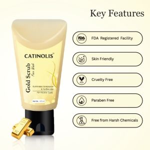100ml Catinolis Gold Scrub Face Wash