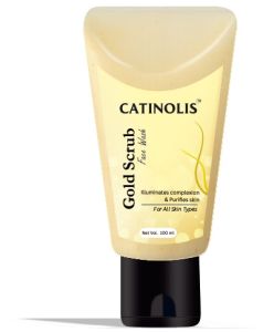 100ml Catinolis Gold Scrub Face Wash