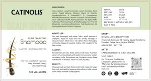 200ml Catinolis Scalp Clarifying Hair Shampoo