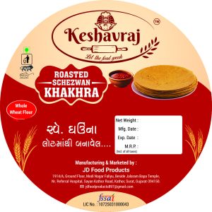 Schezwan Khakhra