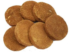 Sun-Dried Cow Dung Cake