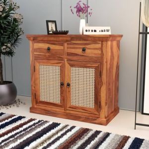 Acacia Wooden Office Storage Cabinet