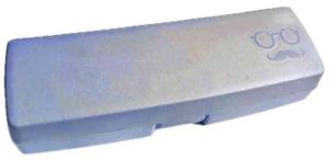 Brezza Silver Tone Eyewear Case