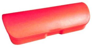 Crysta Coral Red Premium Eyewear Case