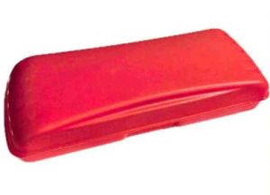 Ertiga Red Wave Design Eyeglass Case