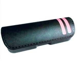 Hycross Pink Stripe Designer Eyeglass Case