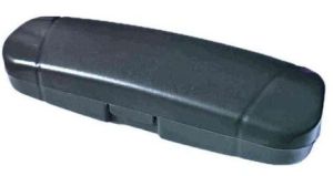 Ignish Metallic Black PP Optical Spectacle Case