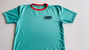 Polyester Round Neck Sports T-shirt