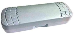 Repid Silver Grip Design Glasses Case