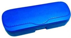 Seltos Metallic Blue Eyeglass Case