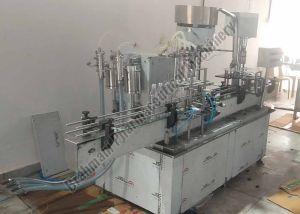 4 Head Automatic Bottle Filling Machine