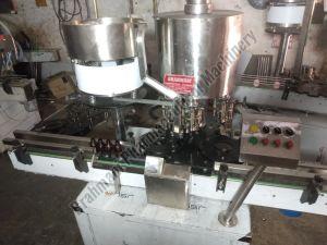 4 Head Automatic Cap Sealing Machine