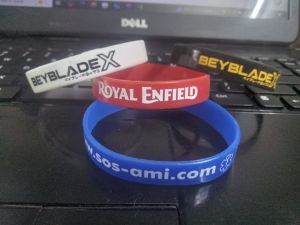 Customized Promotional Silicone Wristband