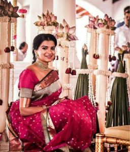Katan Organza Silk Sarees Pure Chanderi Handloom