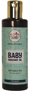 200ml Adya Baby Massage Oil