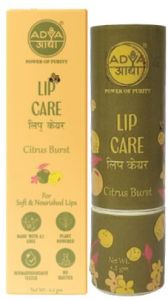 4.5gm Adya Citrus Burst  Lipcare Balm