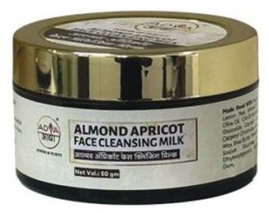 50gm Adya Almond Apricot Face Cleansing Milk