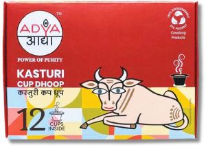 Adya Herbal Kasturi Cup Dhoop